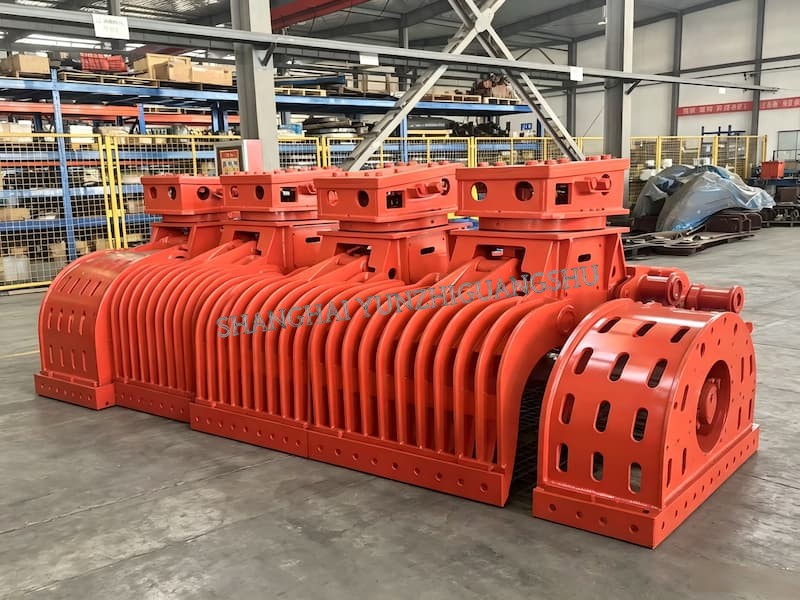 sorting grab JSSG1400 sorting grapple JSSG1400 for 5-9ton excavator