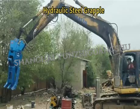 Hydraulische stalen grijper